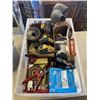 Image 2 : CRATE OF COIL NAILS, PRUNERS, NAILS AND MORE