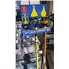 Image 2 : WALKING STICK, LIGHT BULB CHANGER AND VINTAGE PROJECTION SCREEN