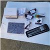 Image 1 : LOT OF NEW EPICURE COOKING SUPPLY LOT NESTING MIXING BOWLS, STAINLESS KABOB SKEWERS, PORTION SCOOPS,