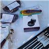 Image 8 : LOT OF NEW EPICURE COOKING SUPPLY LOT NESTING MIXING BOWLS, STAINLESS KABOB SKEWERS, PORTION SCOOPS,
