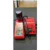 Image 2 : 2 12 V MILWAUKEE BATTERY CHARGERS AND 1 BATTERY