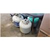 Image 2 : THREE PROPANE TANKS 20 LB EACH