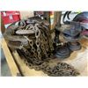 Image 1 : LARGE CHAIN HOIST AND I BEAM TROLLEY