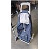 Image 2 : ALUMINUM WALKER AND ROLLING CART