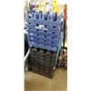Image 1 : TWO STACKS OF 2 L BOTTLE HOLDERS