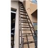 Image 2 : 16' WOODEN A FRAME LADDER
