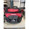 Image 1 : ROLLING HUSKY TOOL BAG WITH ASSORTED HAND TOOLS INCLUDING ADJUSTABLE PLIERS, FILES, TUBE CUTTER AND 