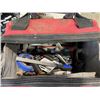 Image 2 : ROLLING HUSKY TOOL BAG WITH ASSORTED HAND TOOLS INCLUDING ADJUSTABLE PLIERS, FILES, TUBE CUTTER AND 