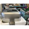 Image 3 : 3 NEW TEKA SINGLE STAINLESS STEEL SINKS 19"X 21" LIP 16"X18" INSIDE