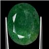 Image 1 : 13.50 CT AUTHENTICATED EMERALD GEMSTONE - ($16.875 APPRAISAL)