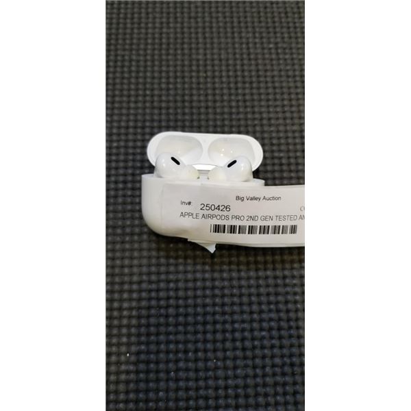 APPLE AIRPODS PRO 2ND GEN TESTED AND WORKING