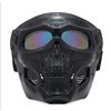 Image 1 : NEW WINDPROOF FULL FACE SKULL MASK-COLORED GOGGLES,