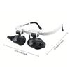 Image 2 : NEW COMPACT FOLDING HEAD MAGNIFIER, 8X-23X ADJUSTABLE MAGNIFICATION