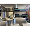 Image 1 : 3 NEW TEKA SINGLE STAINLESS STEEL SINKS 19"X 21" LIP 16"X18" INSIDE