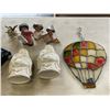 Image 2 : ASSORTED DECOR ITEMS INCLUDING CANNON