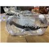 Image 2 : NEW CASE OF SAFETY GOOGLES, ANTI FOG, ANTI SCRATCH, SOFT FRAME, CLEAR LENS, 60PCS