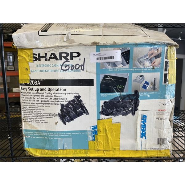 SHARP CASH REGISTER