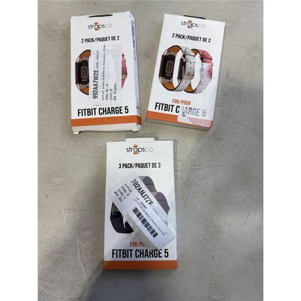 LOT OF REPLACEMENT STRAPS FOR FITBIT CHARGE 5