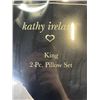 Image 2 : NEW KATHY IRELAND 2 PC KING PILLOW SET