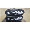 Image 3 : 3 NEW PAIRS OF EAATON QUAKE WFII WOMENS SIZE 5 BLACK BASEBALL CLEATS