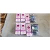 Image 1 : 6 NEW HAIR BRUSHES AND 2 PACKS OF 4" HAIR CLIPS