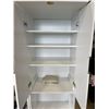 Image 2 : TALL WHITE STORAGE CABINET APPROXIMATELY 6 AND 1/2 FT TALL