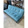 Image 2 : GREEN MICROFIBER CLICK CLACK SOFA