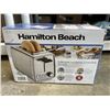 Image 3 : HAMILTON BEACH 2 SLICE MODERN CHROME TOASTER - TESTED WORKING