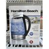 Image 2 : HAMILTON BEACH 1.7L ELECTRIC GLASS KETTLE - TESTED WORKING