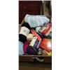 Image 2 : BOX OF YARN, CRAFTS AND SEWING NOTIONS