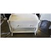 Image 2 : SMALL TWO-DRAWER NIGHTSTAND AND SMALL SHELF