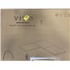 Image 2 : GREY 63" X 55" CORNER TABLE TOP WITH GREY MEDIUM ELECTRIC SINGLE MOTOR CORNER DESK FRAME