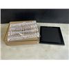 Image 1 : 4 NEW 14 INCH X 14 INCH FELT LETTER BOARDS WITH LETTERS AND NUMBER SHEETS