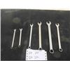 Image 1 : 6 Snap On Open End / Box End Wrenches 