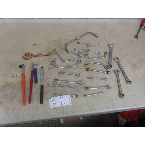 Wrenches: Crescent, Ratchet Drive 