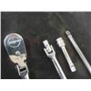 Image 2 : Snap On 3/8'' Ratchet , 3/8'' Strong Bar, 2 Extensions