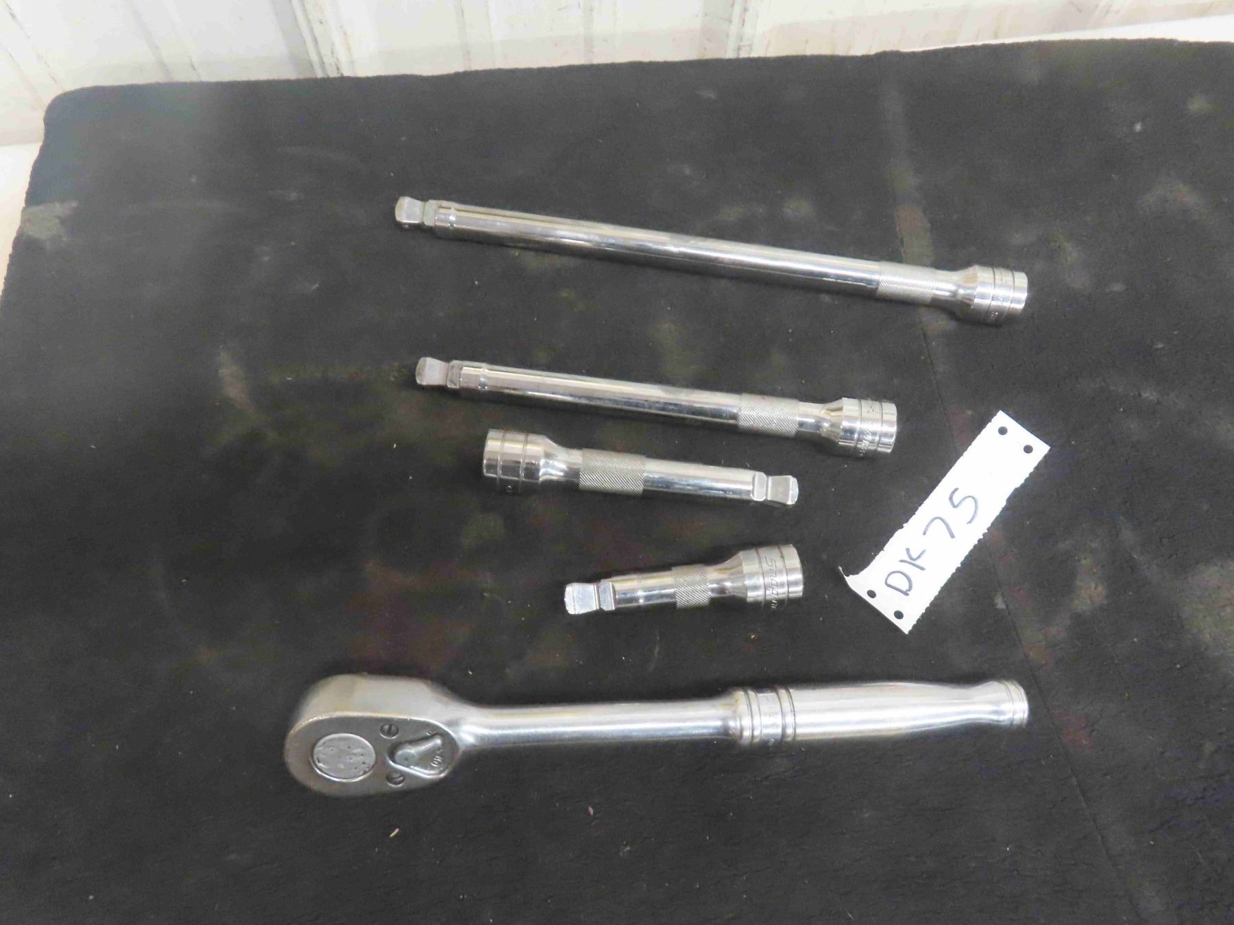 Snap On Ratche Snap On Ratchet, 4 Extensions 3'', 5'', 8'', 11''