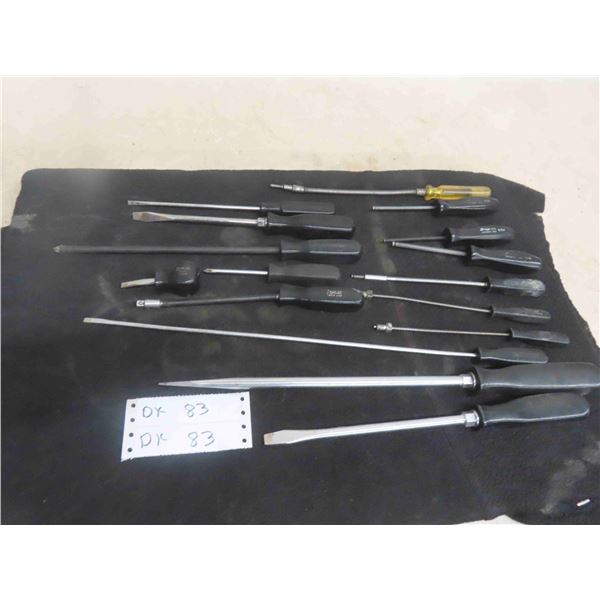 16 Snap On Screwdrivers 