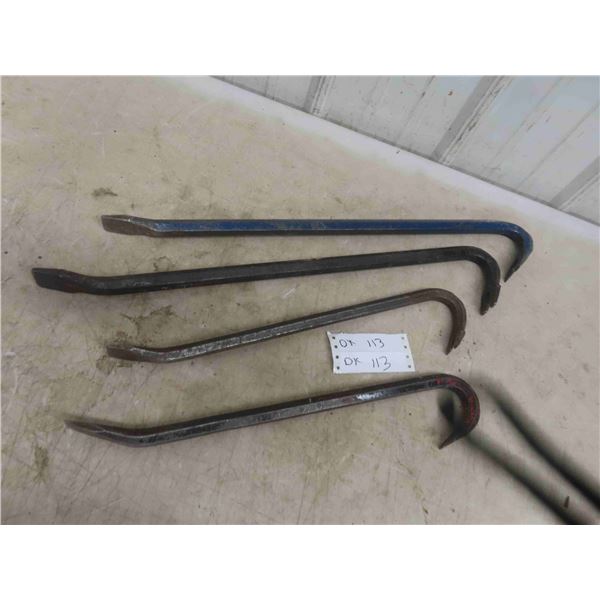 4 Wrecking Bars 