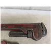 Image 2 : Pipe Wrenches, 24'' Ridgid and Smaller, Prys, Wrenches 