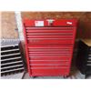 Image 1 : Snap On 2 Piece Rolling Tool Cabinet with Key 57'' x 