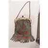 Image 2 : Two antique silver mesh purses