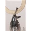 Image 2 : Vintage silver penguin motif baby toy, no marks seen