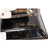 Image 2 : Antique English made "Little Betty" child's sewing machine. 6" H X 6 1/2" L