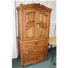 Image 1 : Oakwood Interiors Versaille Collection Entertainment / Wardrobe with 36" X 40" W X 24" D independent