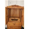 Image 2 : Oakwood Interiors Versaille Collection Entertainment / Wardrobe with 36" X 40" W X 24" D independent