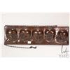 Image 1 : Antique bronze hanging plaque featuring the Dionne Quintuplets as babies, signed E. Romeo, note: mis