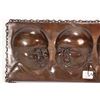 Image 3 : Antique bronze hanging plaque featuring the Dionne Quintuplets as babies, signed E. Romeo, note: mis