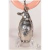 Image 2 : Vintage silver penguin rattle, no marks seen