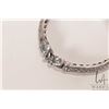 Image 2 : Two unmarked silver bracelets including Indian pierced bangle with double elephant heads